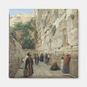Wailing Wall van Gustav Bauernfeind Magneet (Voorkant)