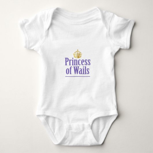 Wails/prinses van zeilen romper (Voorkant)