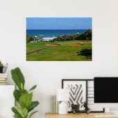 Wailua Golf Hole Poster (Thuiskantoor)