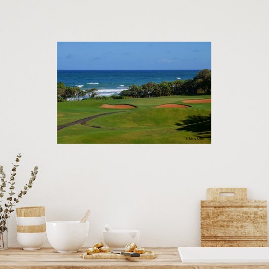 Wailua Golf Hole Poster (Keuken)