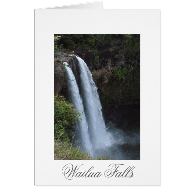 Wailua Herfsten Kauai Hawaii (Voorkant)