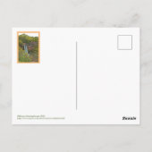 Wailua Waterfall in het Briefkaart Kauai (Achterkant)