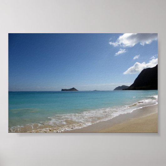 Waimanalo Beach Poster (Voorkant)