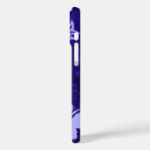 Waimanalo Hawaiian Hibiscus Batik Paars Case-Mate iPhone Case (Achterkant / Links)