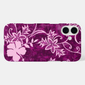 Waimanalo Hawaiian Hibiscus Batik Pink Case-Mate iPhone Case (Achterkant (horizontaal))