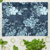Waimanalo Hawaiian Hibiscus Kitchen Towel Theedoek (Gevouwen)