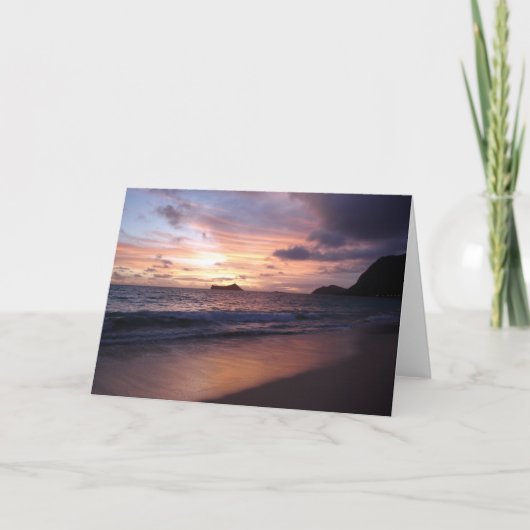 Waimanalo vroege ochtend kaart (Voorkant)