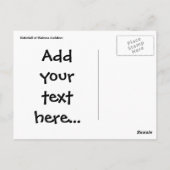 Waimea Audubon Waterfall van het Briefkaart Hawaï (Achterkant)