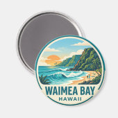 Waimea-baai Magneet (Voorkant / Achterkant)