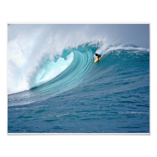 Waimea Bay Bodyboarder Foto Afdruk (Voorkant)