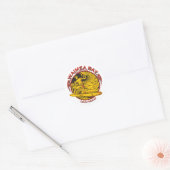 WAIMEA BAY HAWAÏ SURFEN RONDE STICKER (Envelop)