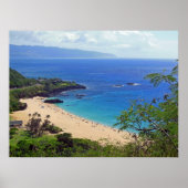 Waimea Bay, Oahu, Hawaii Poster (Voorkant)