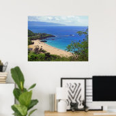 Waimea Bay, Oahu, Hawaii Poster (Thuiskantoor)