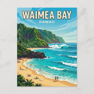 Waimea Bay VS Briefkaart