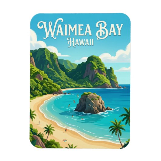 Waimea Bay VS Magneet (Verticaal)
