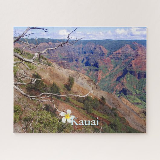 Waimea Canyon 1 Jigzaag Puzzle Legpuzzel (Horizontaal)