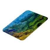 Waimea Canyon Abstracte impressionist Magneet (Linkerzijde)