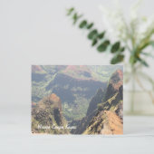 Waimea Canyon Briefkaart (Staand voorkant)