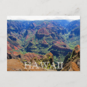 waimea canyon briefkaart