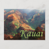 Waimea Canyon Briefkaart (Voorkant)