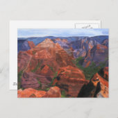 Waimea Canyon Hawaii Briefkaart (Voorkant / Achterkant)