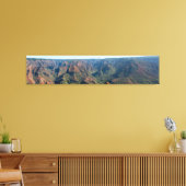 Waimea Canyon Hawaii Panoramische fotografie Canvas Afdruk (Insitu (Woonkamer))