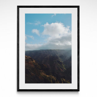 Waimea Canyon Kauai Fotografie Poster