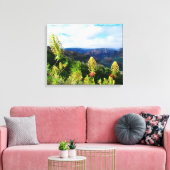 Waimea Canyon | Kauai, Hawaï Canvas Afdruk (Insitu (Woonkamer))