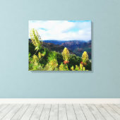 Waimea Canyon | Kauai, Hawaï Canvas Afdruk (Insitu (Houten vloer))