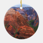 Waimea Canyon Keramisch Ornament (Achterkant)