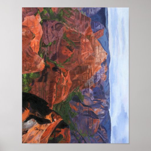 Waimea Canyon Poster (Voorkant)