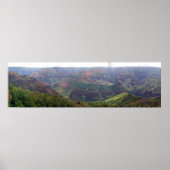 Waimea Canyon Poster (Voorkant)