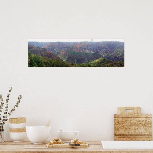 Waimea Canyon Poster (Keuken)
