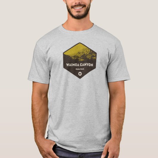 Waimea Canyon State Park Hawaii T-shirt (Voorkant)