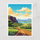 Waimea Hawaii Art Travel Vintage Briefkaart (Voorkant)