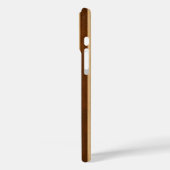 Waimea Surfboard Hawaiian Faux Koa Wood Case-Mate iPhone Case (Achterkant / Links)