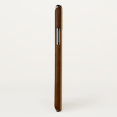 Waimea Surfboard Hawaiian Faux Koa Wood Case-Mate iPhone Case (Achterkant / rechts)