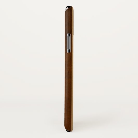 Waimea Surfboard Hawaiian Faux Koa Wood Case-Mate iPhone Case (Achterkant / rechts)