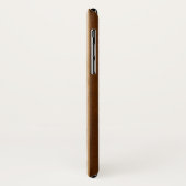 Waimea Surfboard Hawaiian Faux Koa Wood Case-Mate iPhone Case (Achterkant/links)