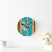 Waimea Surfboard Hawaiian Wall Clocks Ronde Klok (Huis)