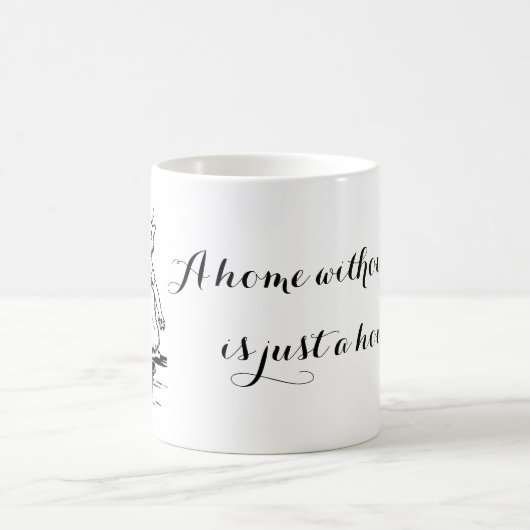  Wain Cat Home Art Koffiemok (Center)