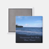 Wainapanapa State Park-magneet Magneet (Voorkant / Achterkant)
