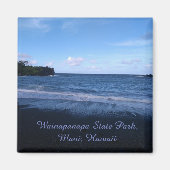 Wainapanapa State Park magnet (Voorkant)