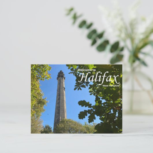 Wainhouse Tower Halifax briefkaart (Staand voorkant)