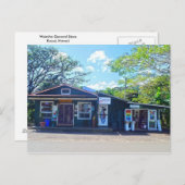 Wainiha General Store, Kauai, Hawaï Briefkaart (Voorkant / Achterkant)
