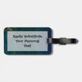 Wainiha Valley Home op een Sterrennacht Bagagelabel (Achterkant horizontaal)