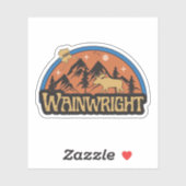 Wainwright, Alaska Sticker (Vel)