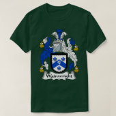 Wainwright Coat of Arms Family Crest T-shirt (Design voorkant)