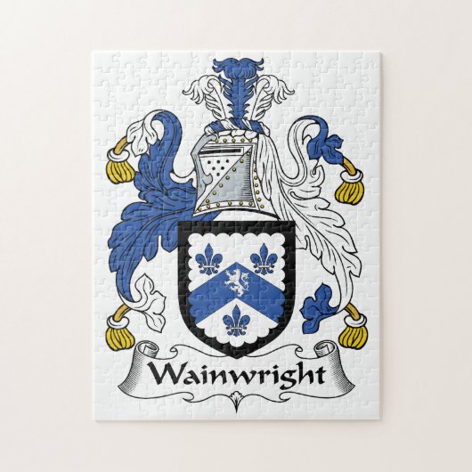 Wainwright Family Crest Legpuzzel (Verticaal)