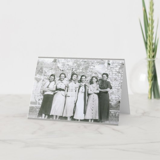 Wainwright Girls Wenskaart (Voorkant)